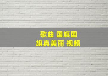 歌曲 国旗国旗真美丽 视频